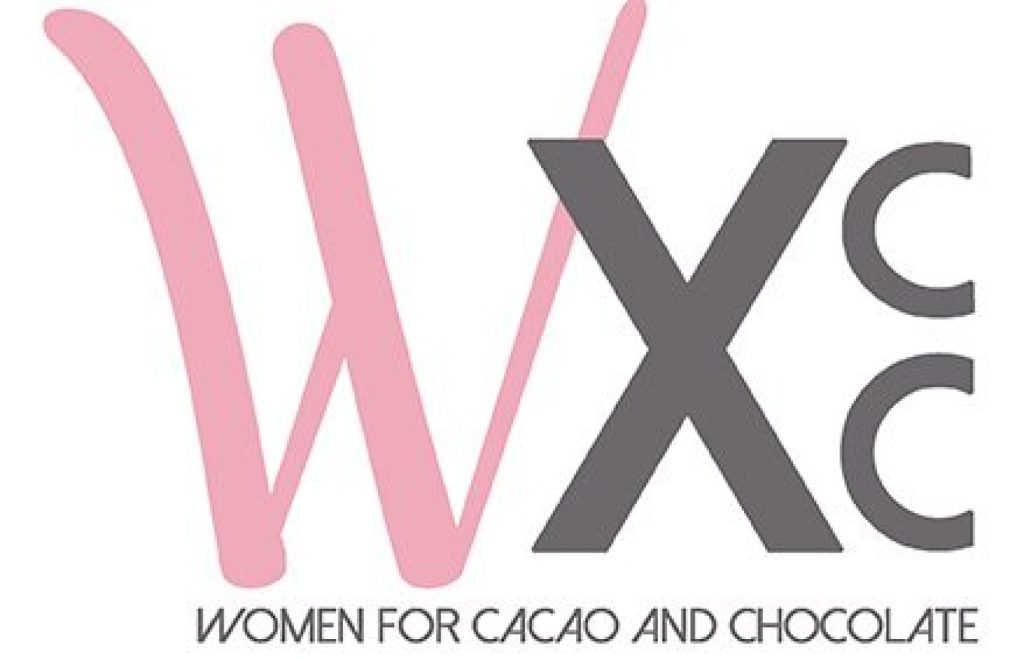 Logo Pink and Grey Women for Cacao and Chocolate